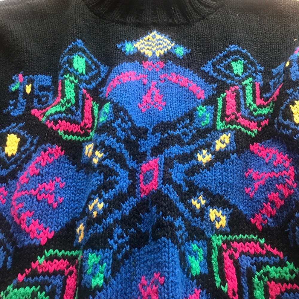 80’s 90’s retro vintage Lizwear sweater - Picture 4 of 8